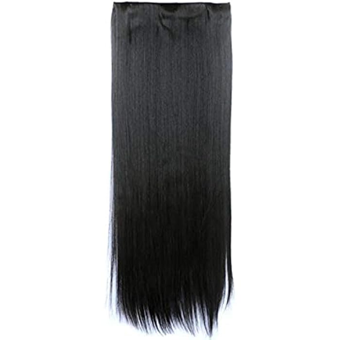 DILLARDS Long Straight Hair Extension-Darkest Brown - Image 1